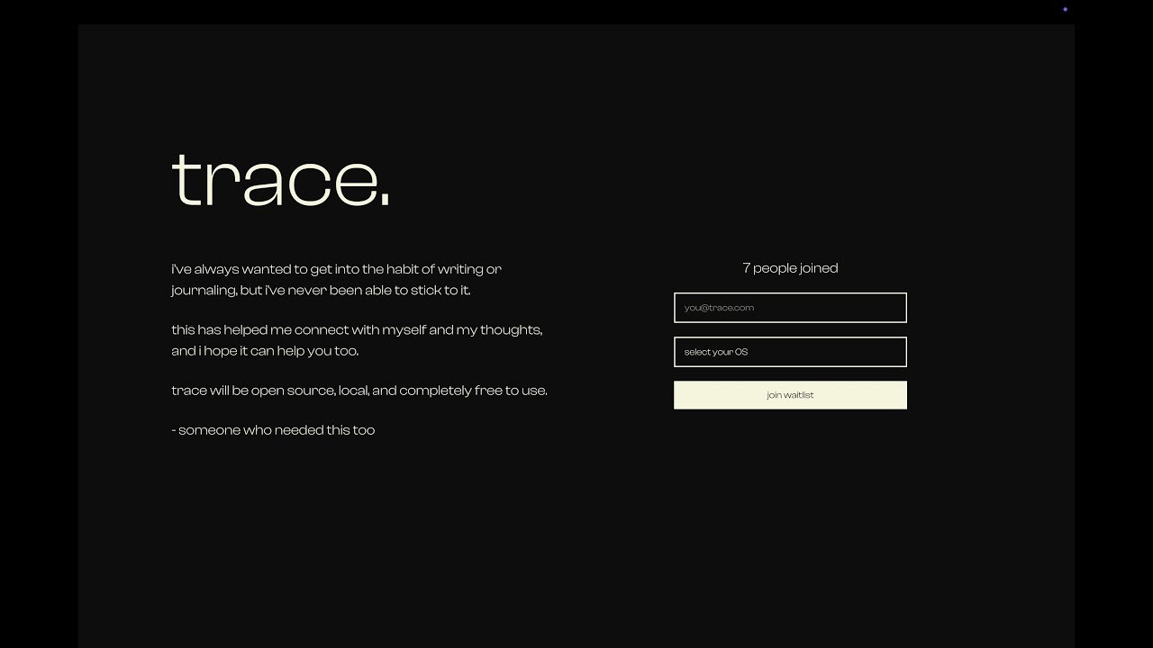 trace