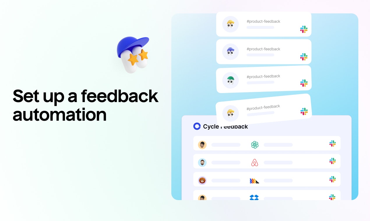 Цикл 2.0 - Управлять обратной связью с продуктом от Slack, странно быстро медиа 3