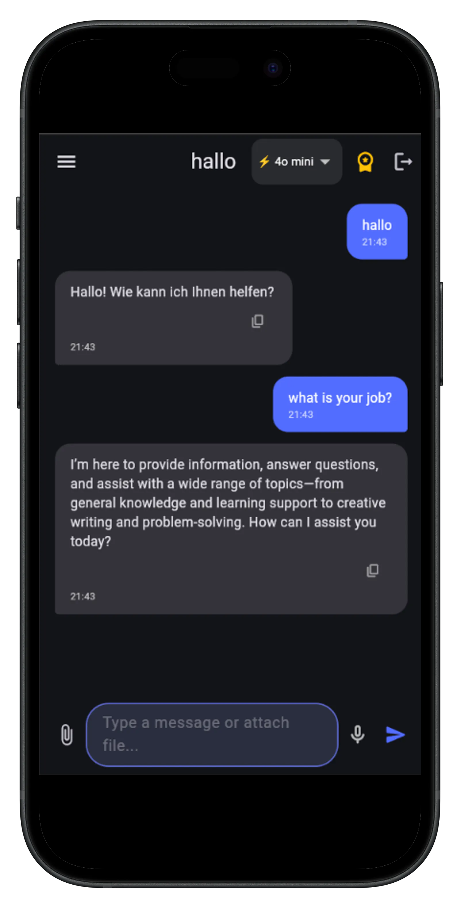 Flutter AI Starter Kit screenshot 4