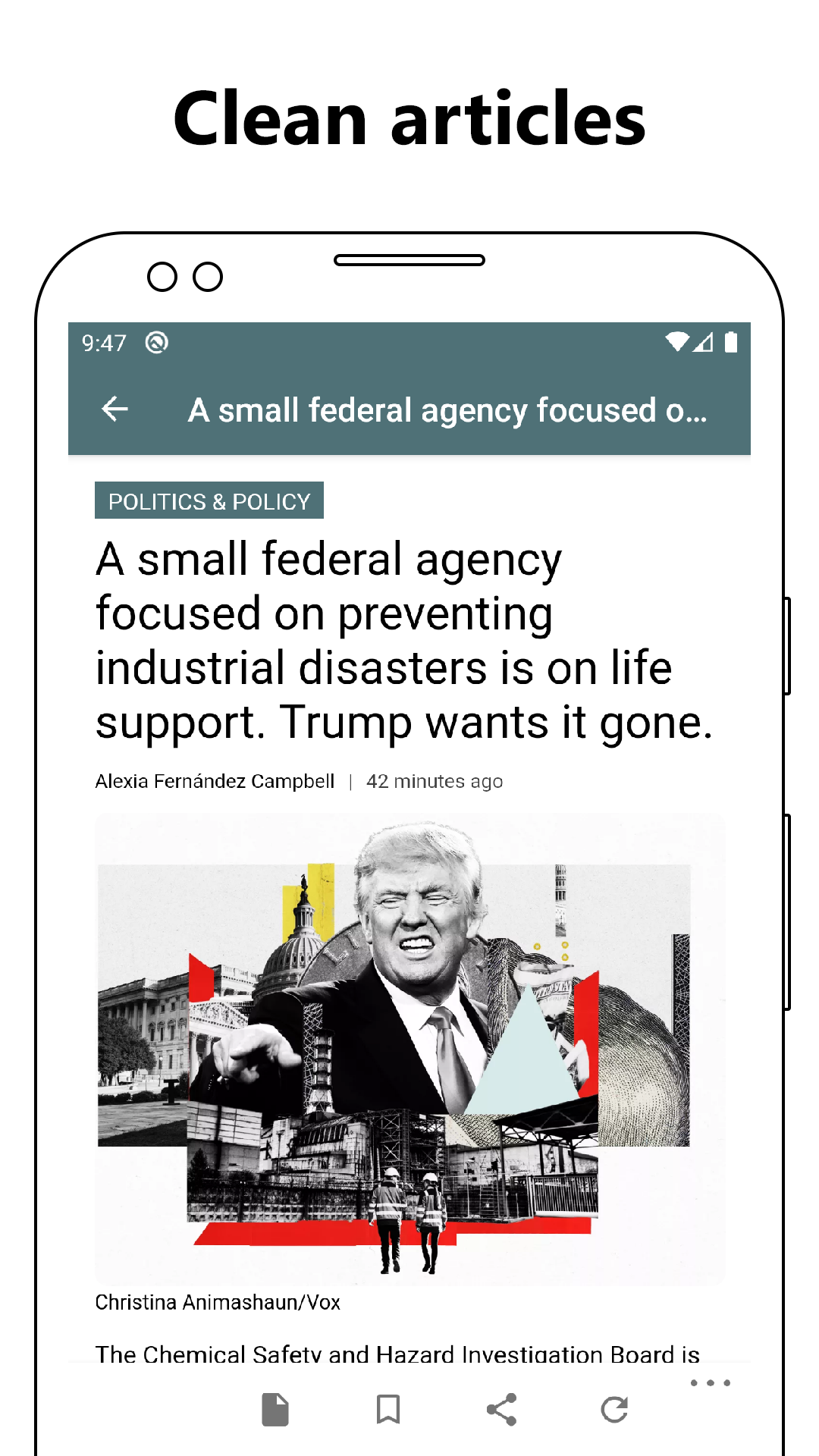 News Reader for Vox News gallery image