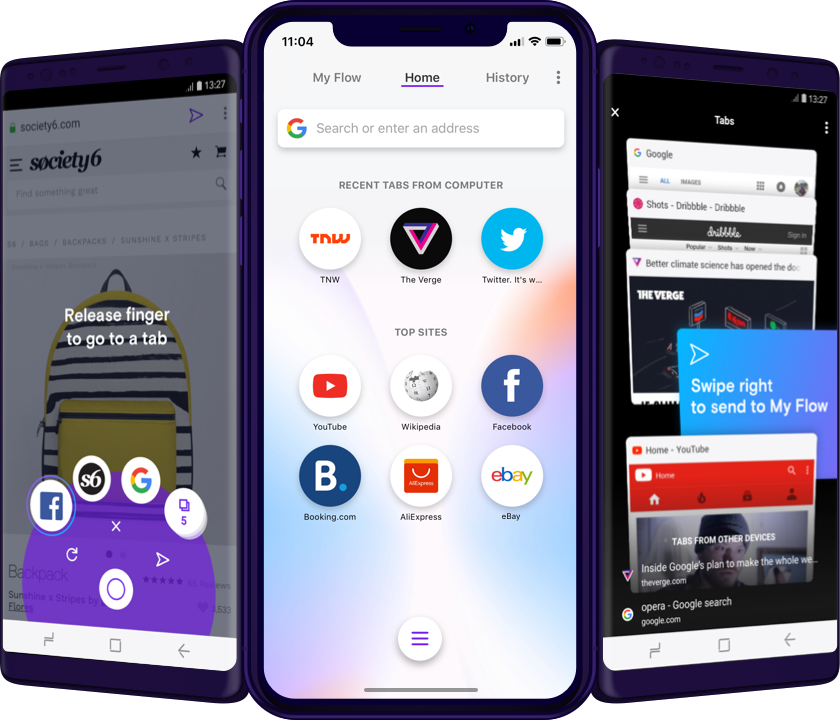 Opera Touch for iOS Image