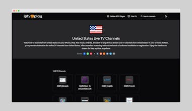 IPTV PLAY | Free Online IPTV Web Player gallery image