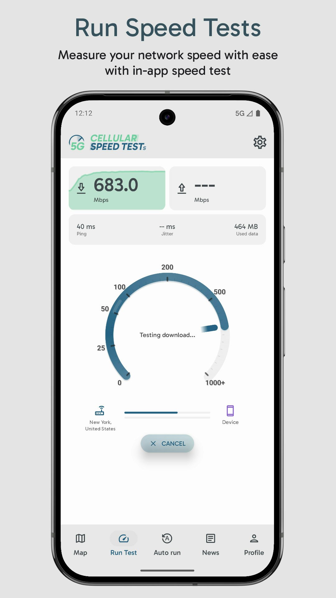 Cellular Speed Tests gallery image