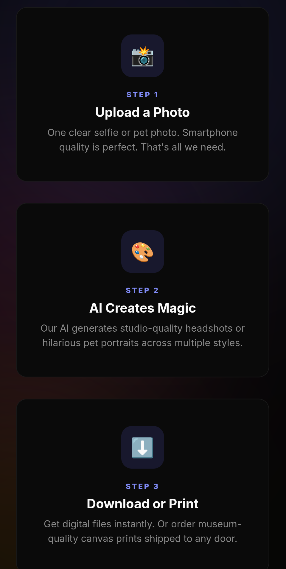 HeadshotAI Pro - Screenshot 2 showing product features and functionality