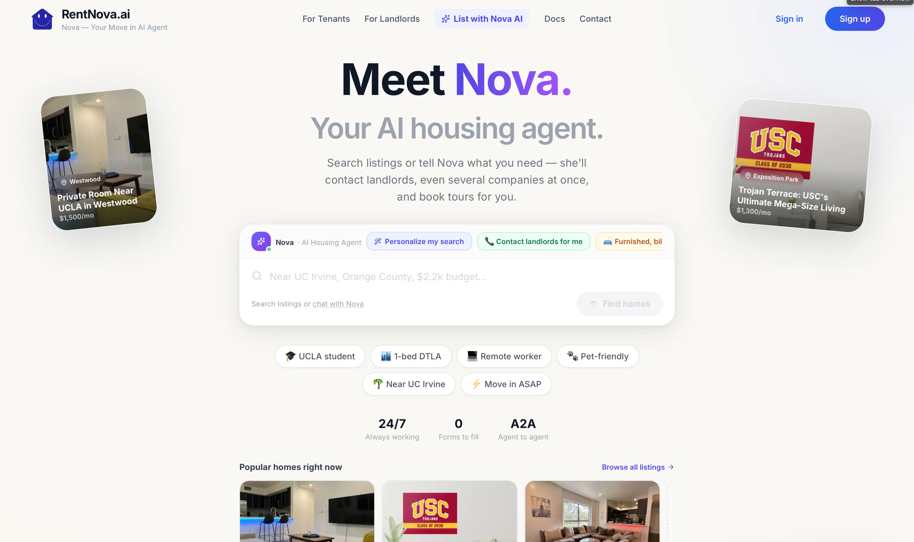 RentNova.ai 截图 2