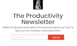 The Productivity Newsletter image