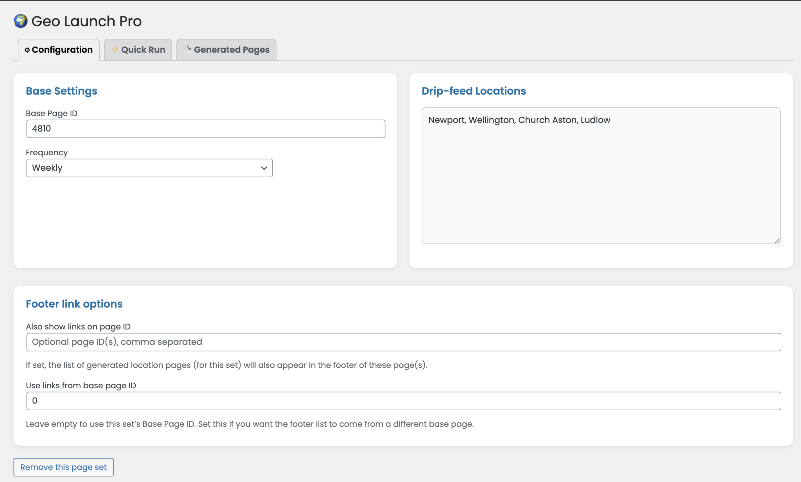 Geo Launch Pro Geolocated Page Plugin gallery image