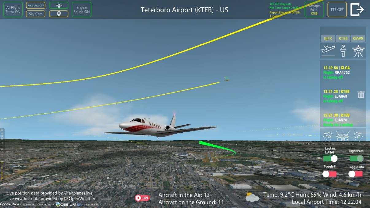 Airport Live Traffic Viewer gallery image