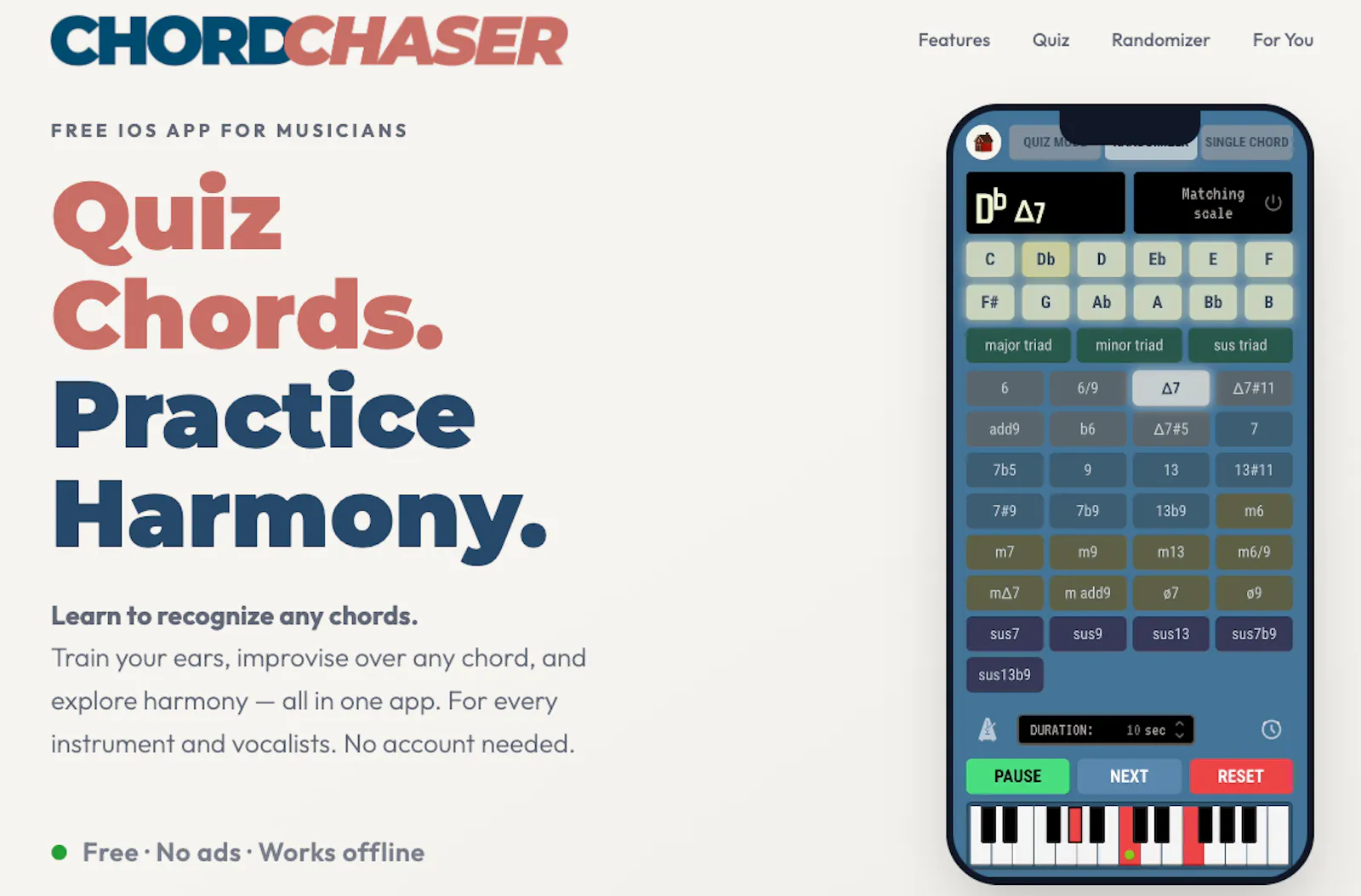 ChordChaser screenshot 1