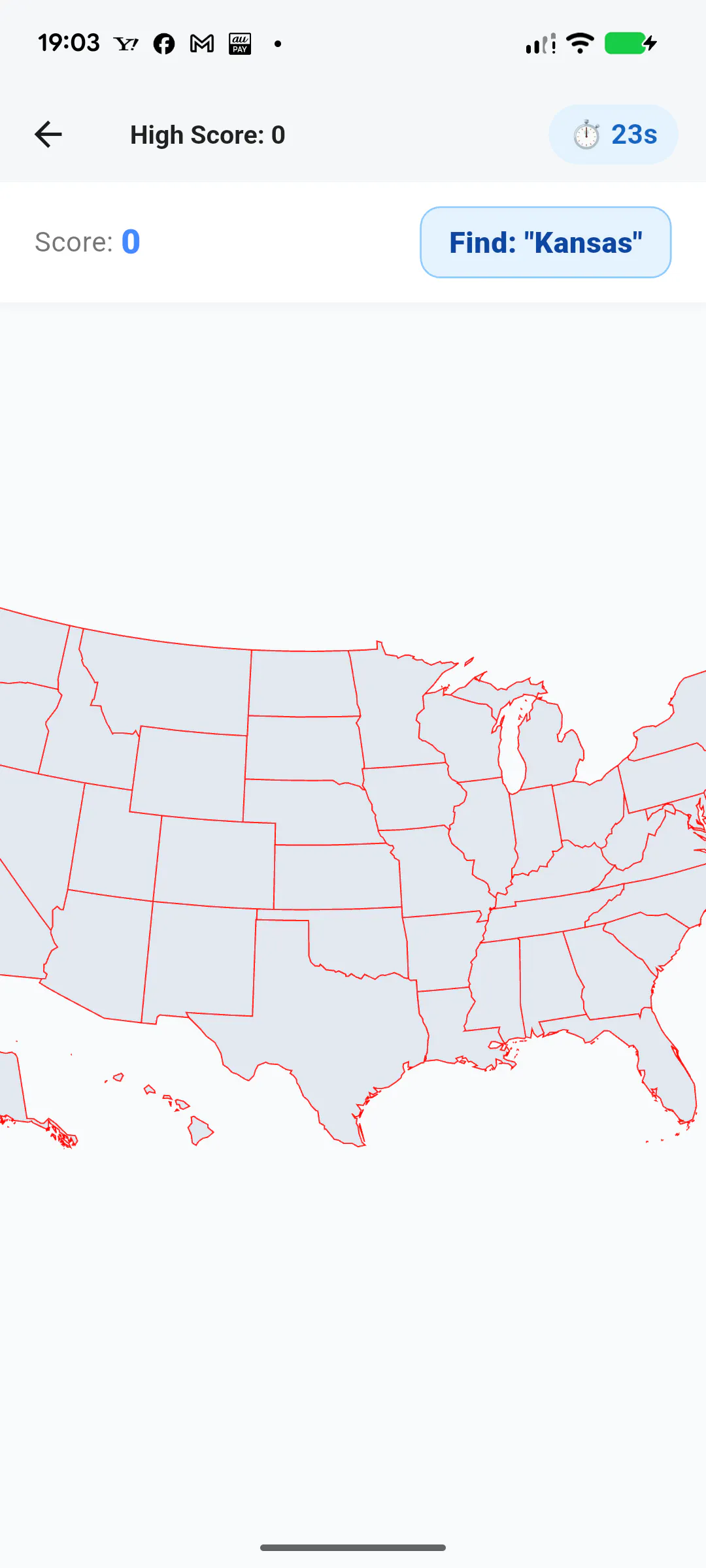 US Map Quiz gallery image