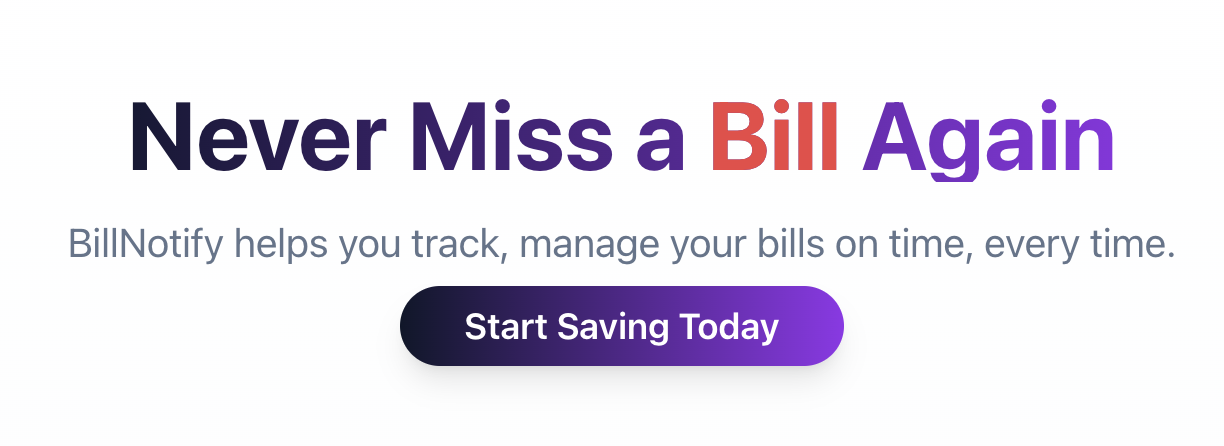 وسائط billnotify - تتبع جميع فواتيرك واشتراكاتك في مكان واحد 2