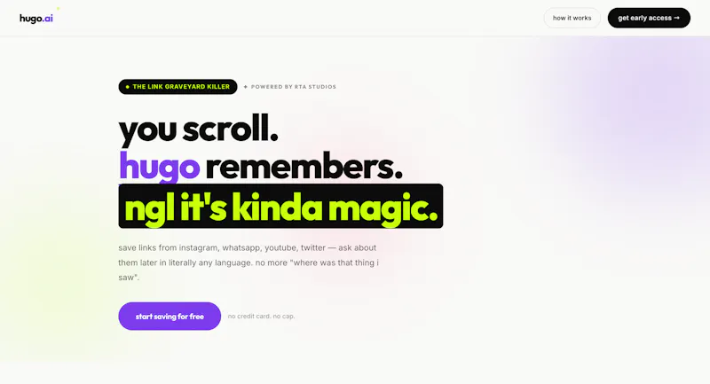 Hugo AI screenshot 2