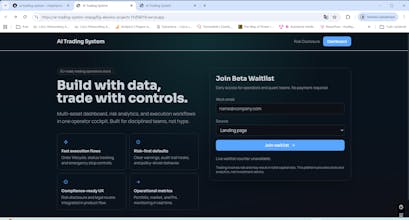 Ai trading system gallery image