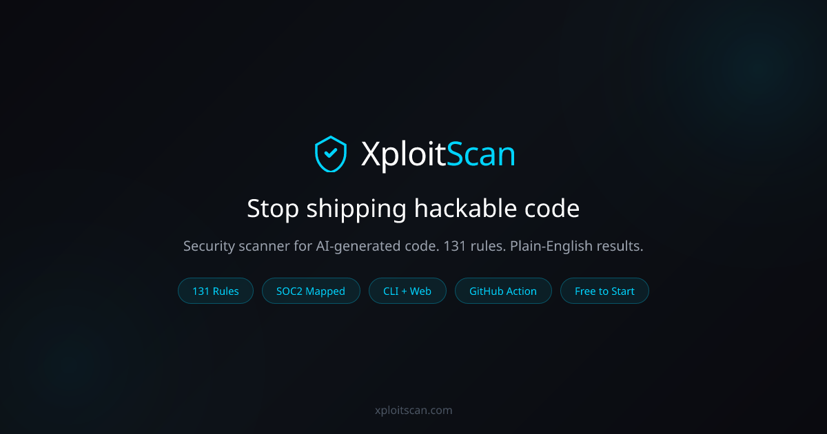 XploitScan gallery image