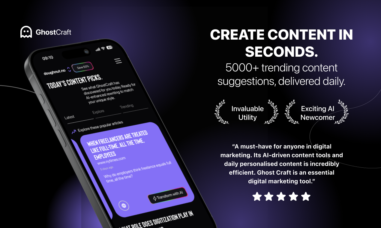 Ghost Craft: AI-Powered SEO gallery image