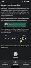 Transcriber AI (for WhatsApp) gallery image