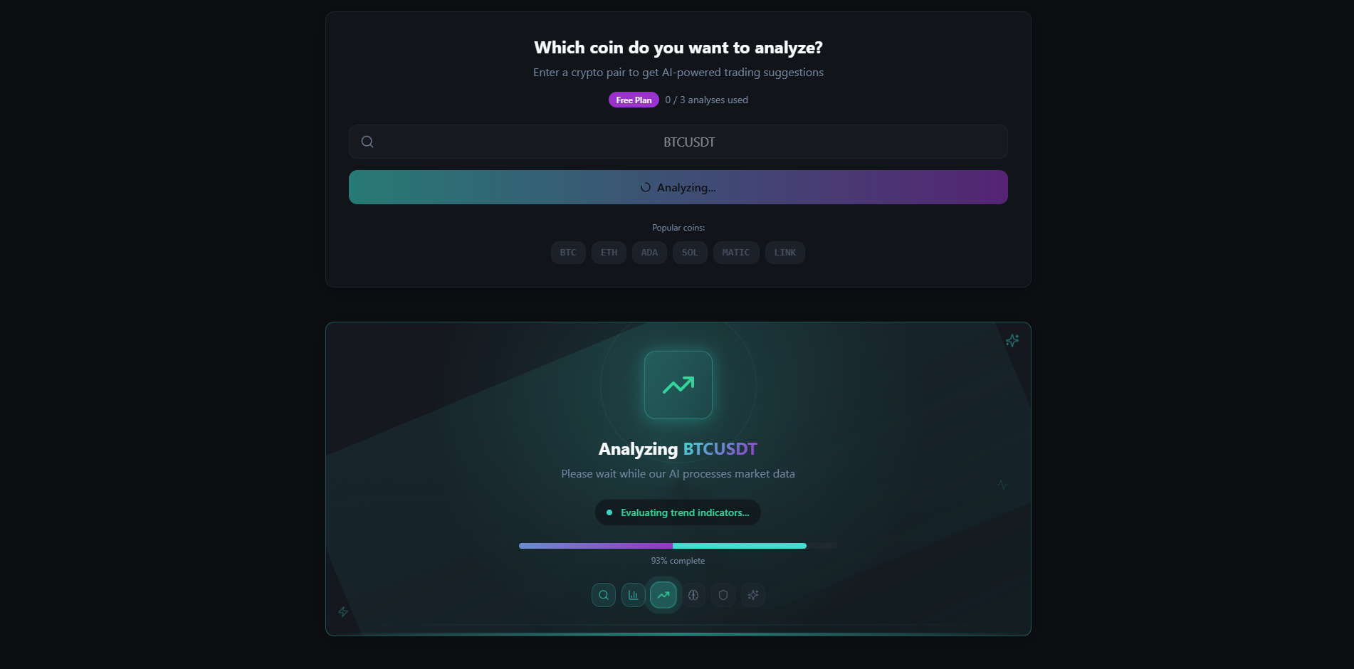 inahs ai | crypto analysis app gallery image