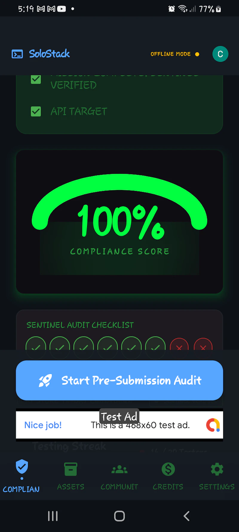SoloStack 2.0 screenshot 2