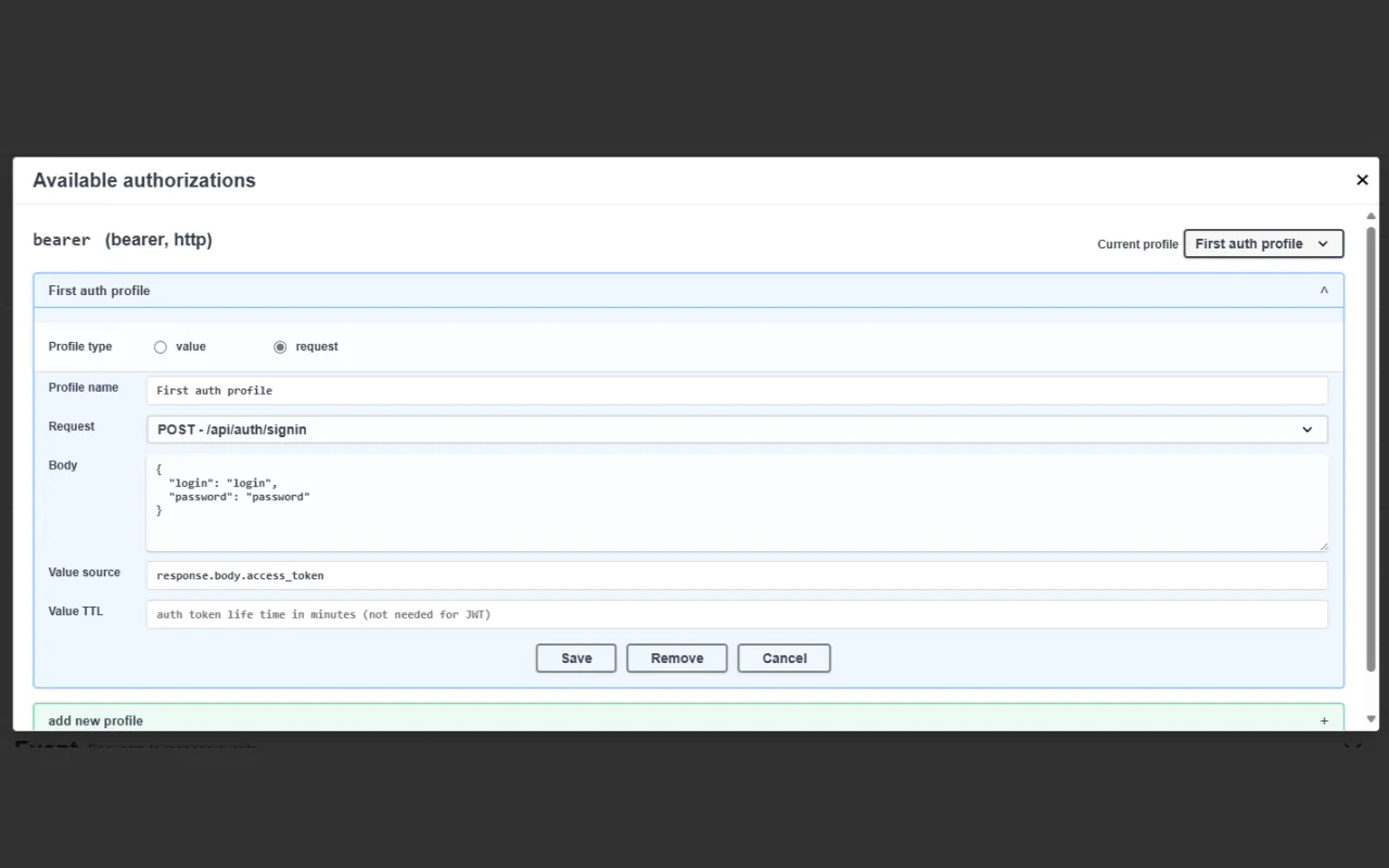 Swagger UI Authorizer gallery image