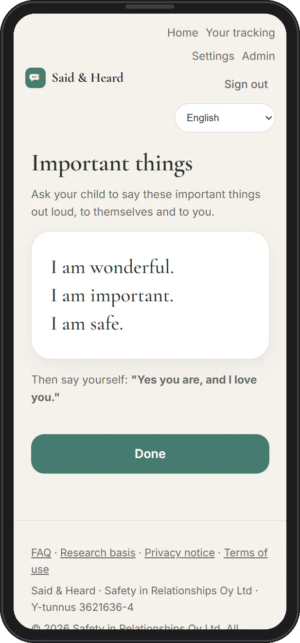 Said & Heard gallery image