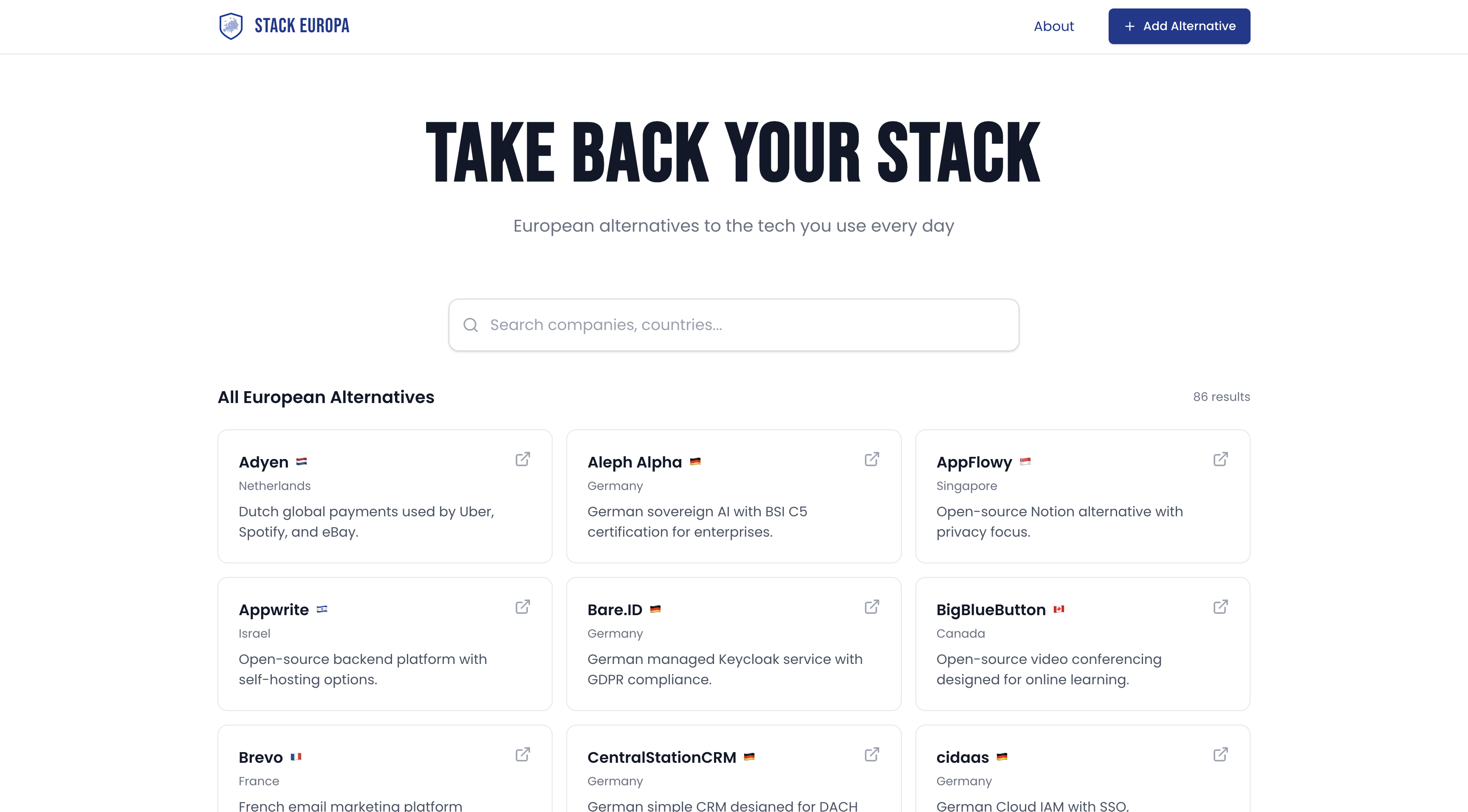 Stack Europa gallery image