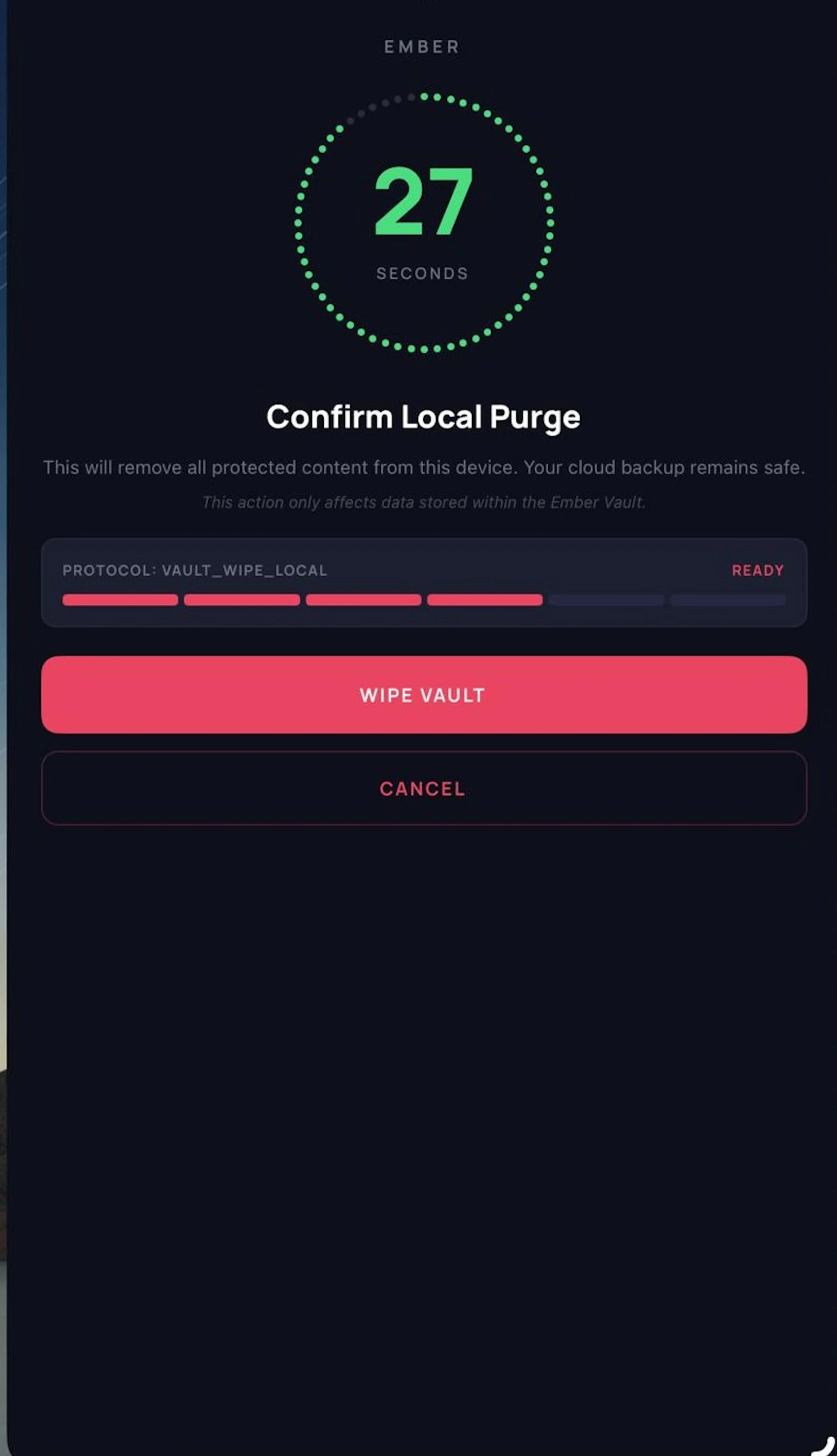 Ember — Emergency Privacy Protection screenshot 5
