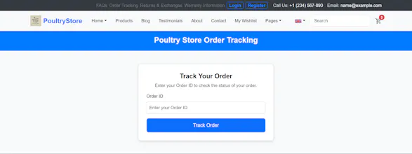 PoultryStore Supply & Farm HTML Template gallery image