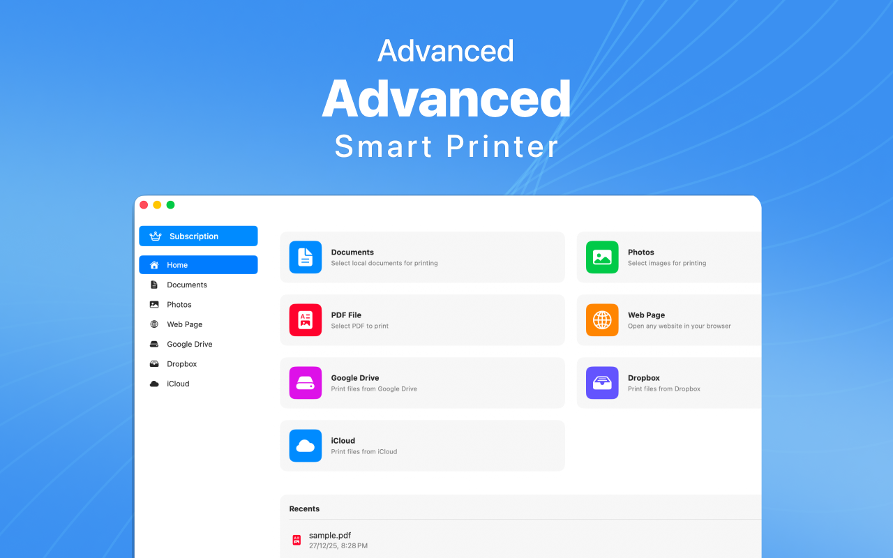 Mini Printer : Scan And Xerox gallery image