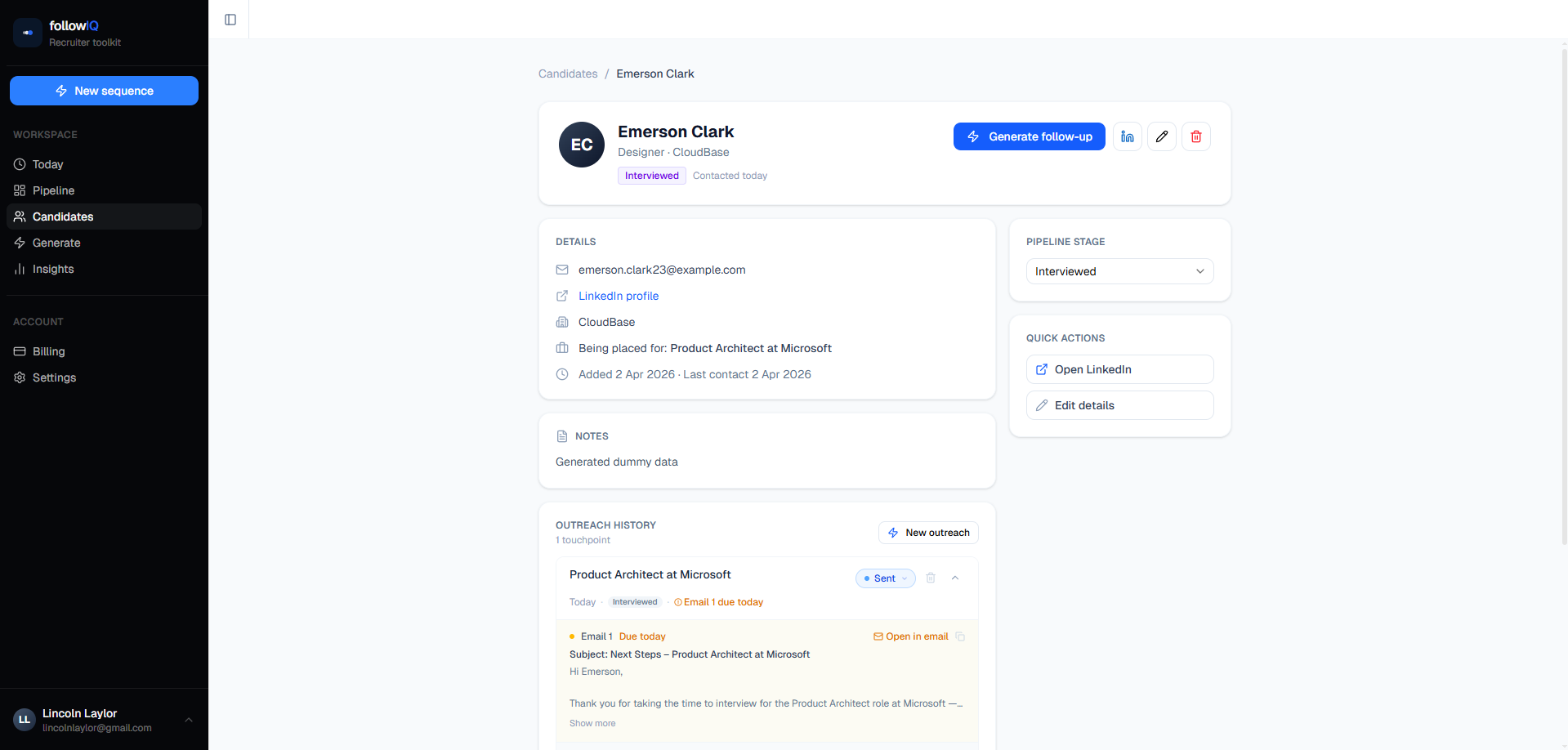 FollowIQ gallery image