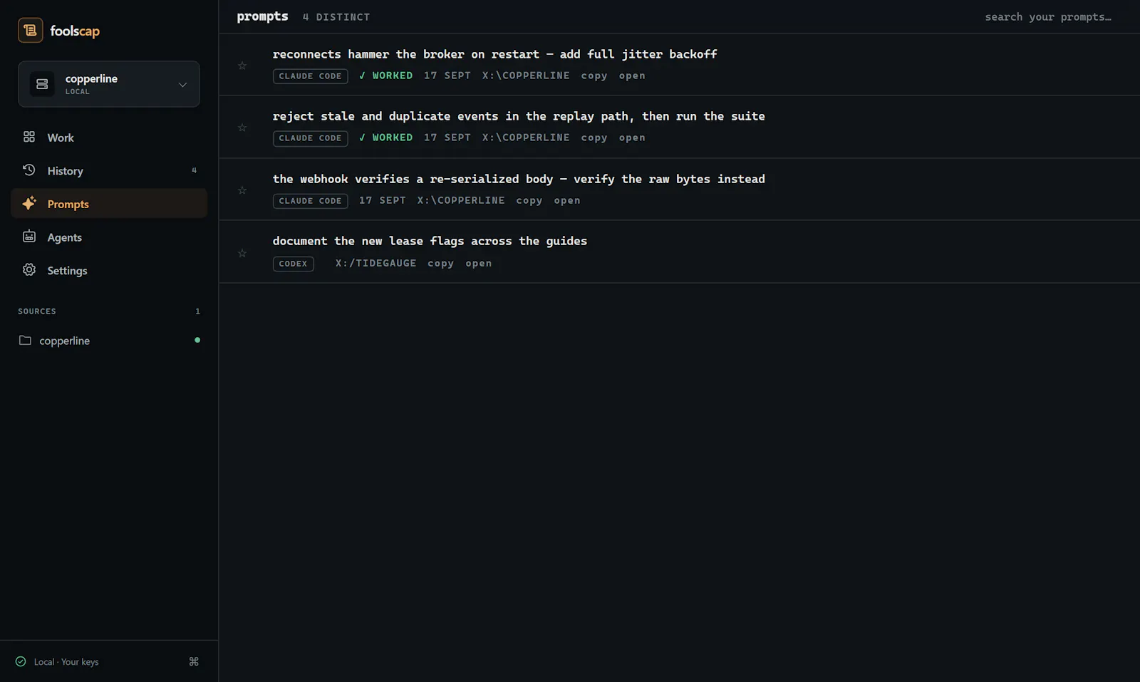 foolscap screenshot 3