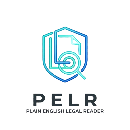 The Plain English Legal Reader logo