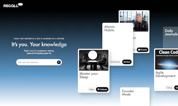 Recall 2.0 展示圖片