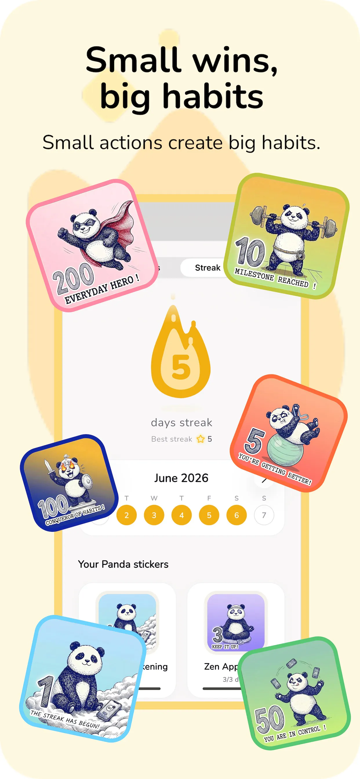 Kaizen: Screen Time & Detox iOS App gallery image