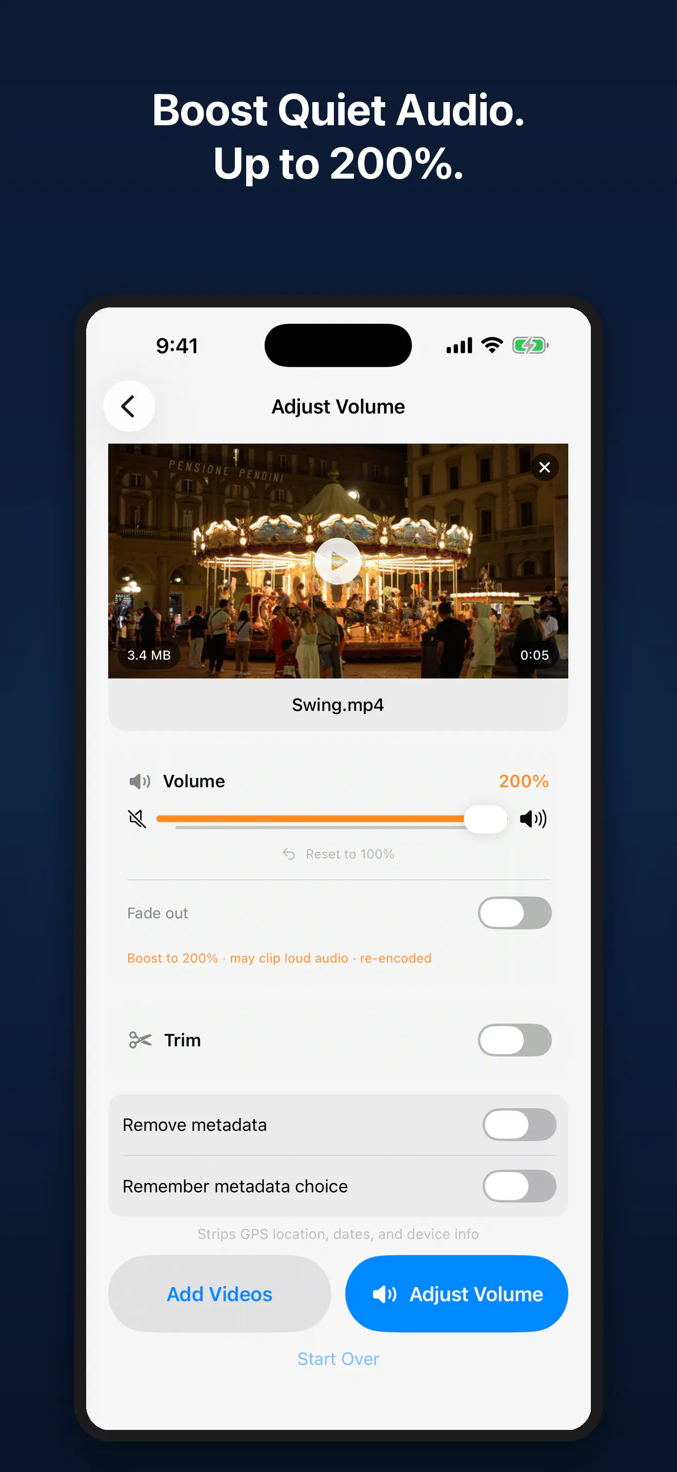 Mute Video & Extract Audio gallery image