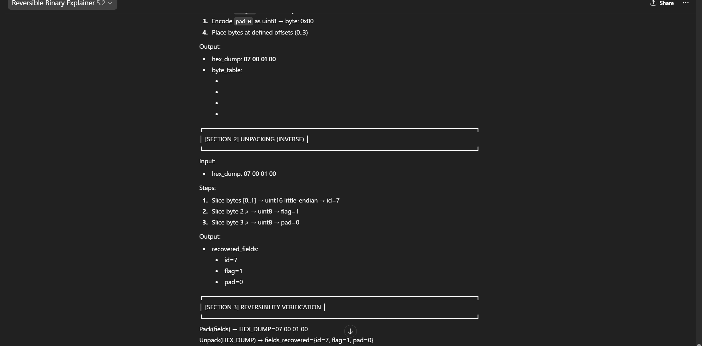Reversible Binary Explainer gallery image