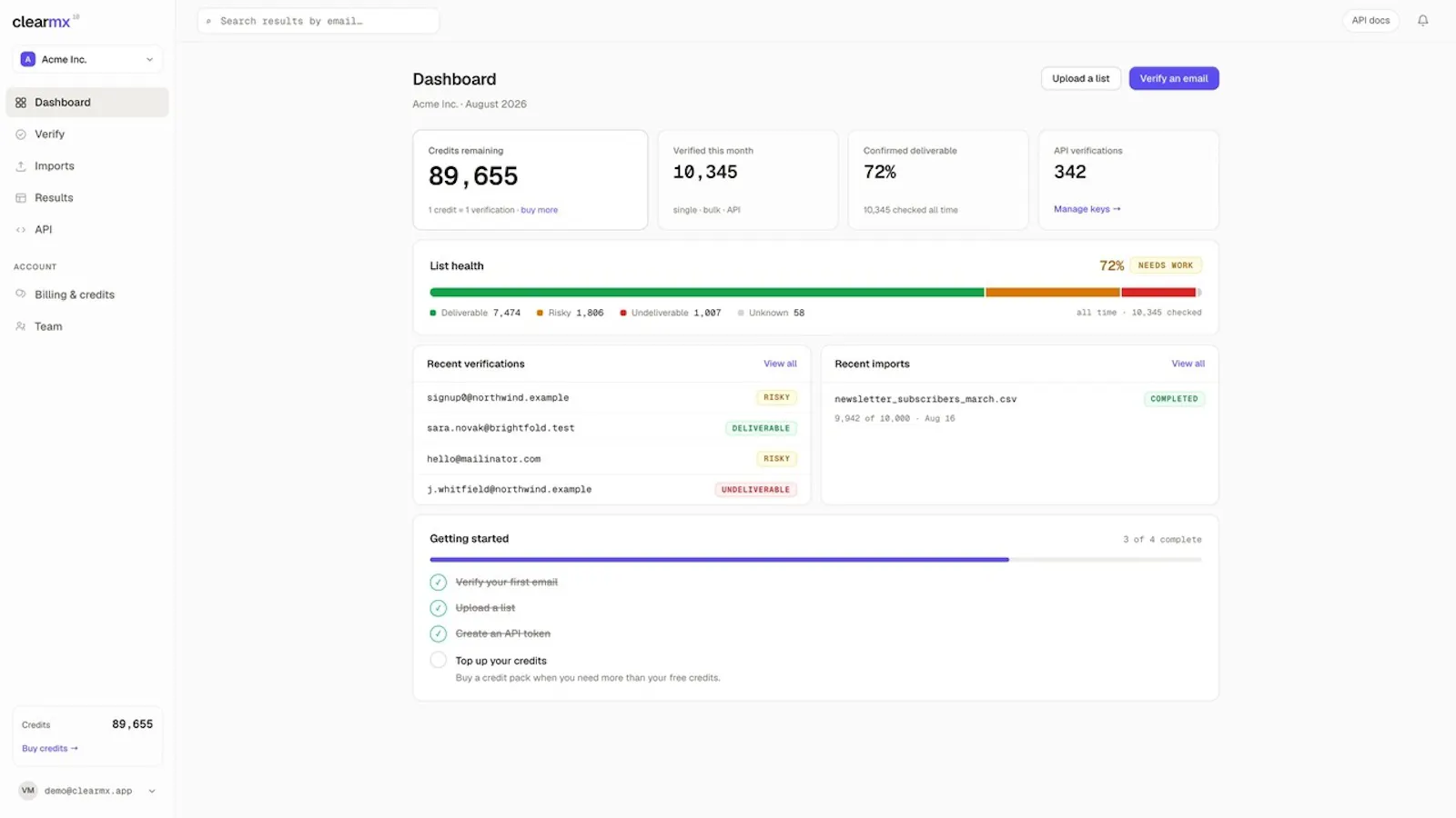 ClearMX screenshot 1 (video preview)