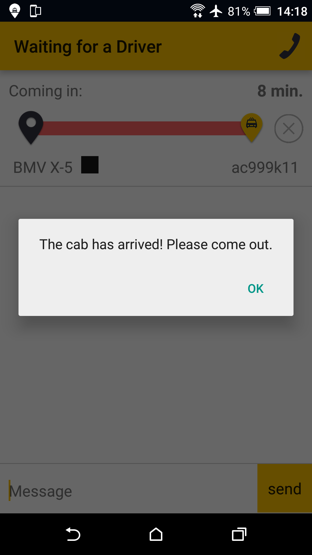 5minCab gallery image