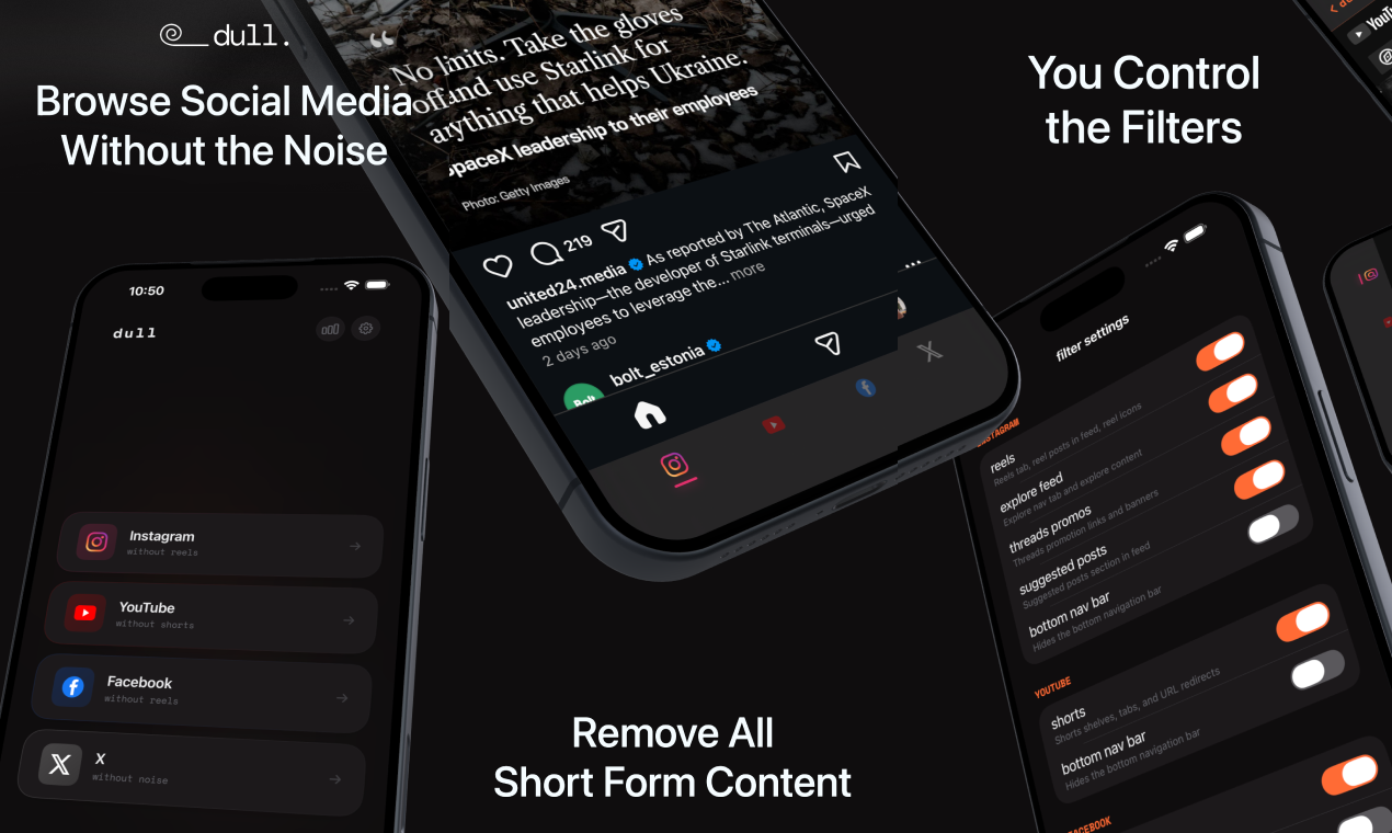 Dull — social media. less of it. gallery image