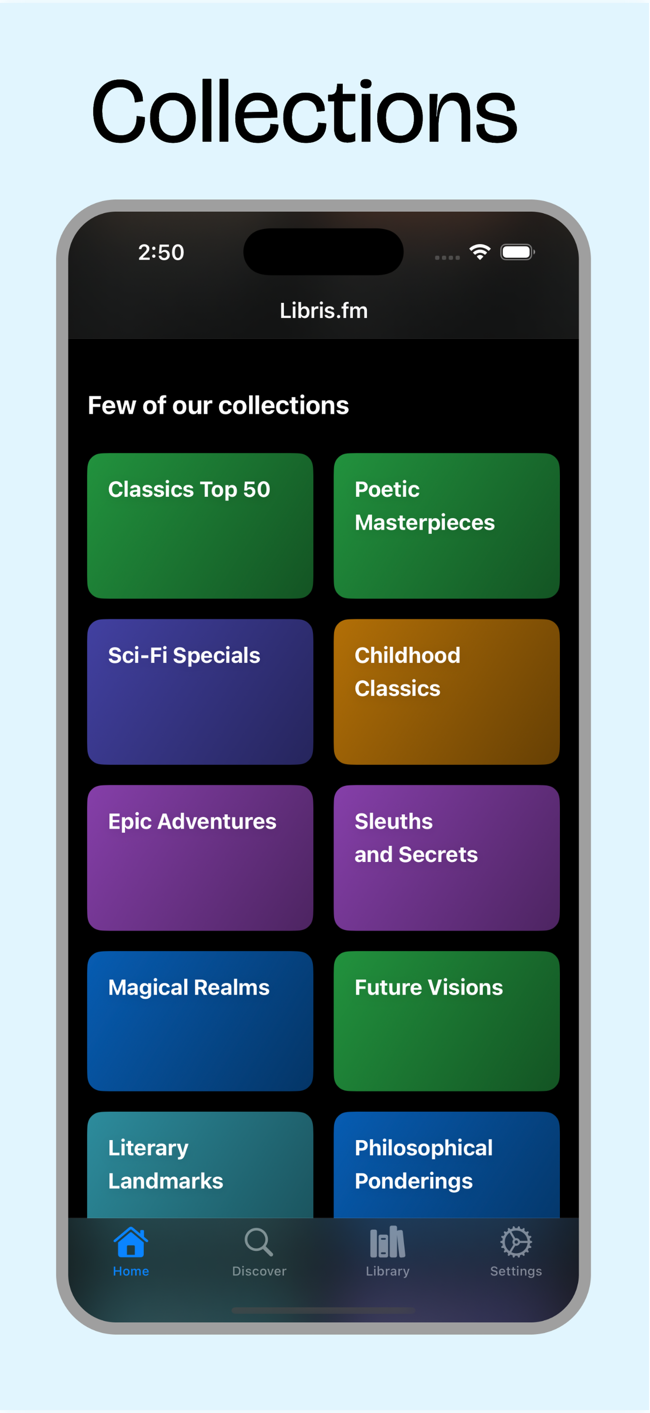 Libris.fm - 10000+ free human narrated audiobooks media 4