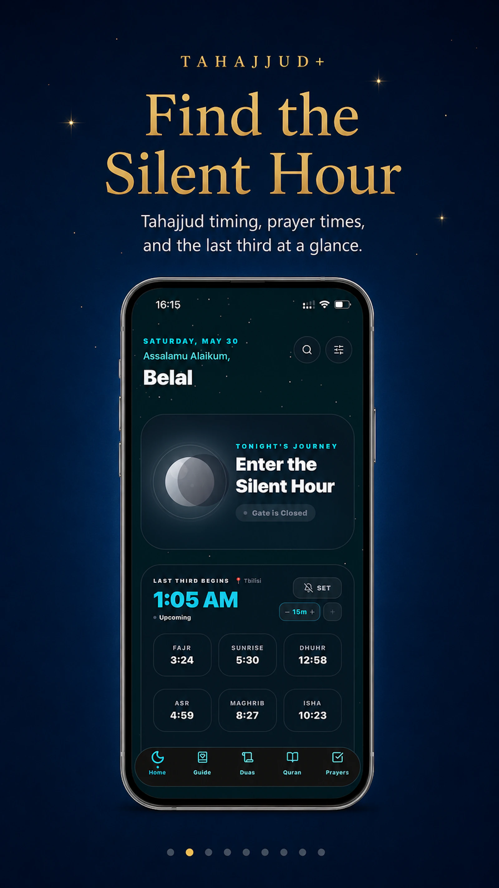 Tahajjud+ screenshot 1