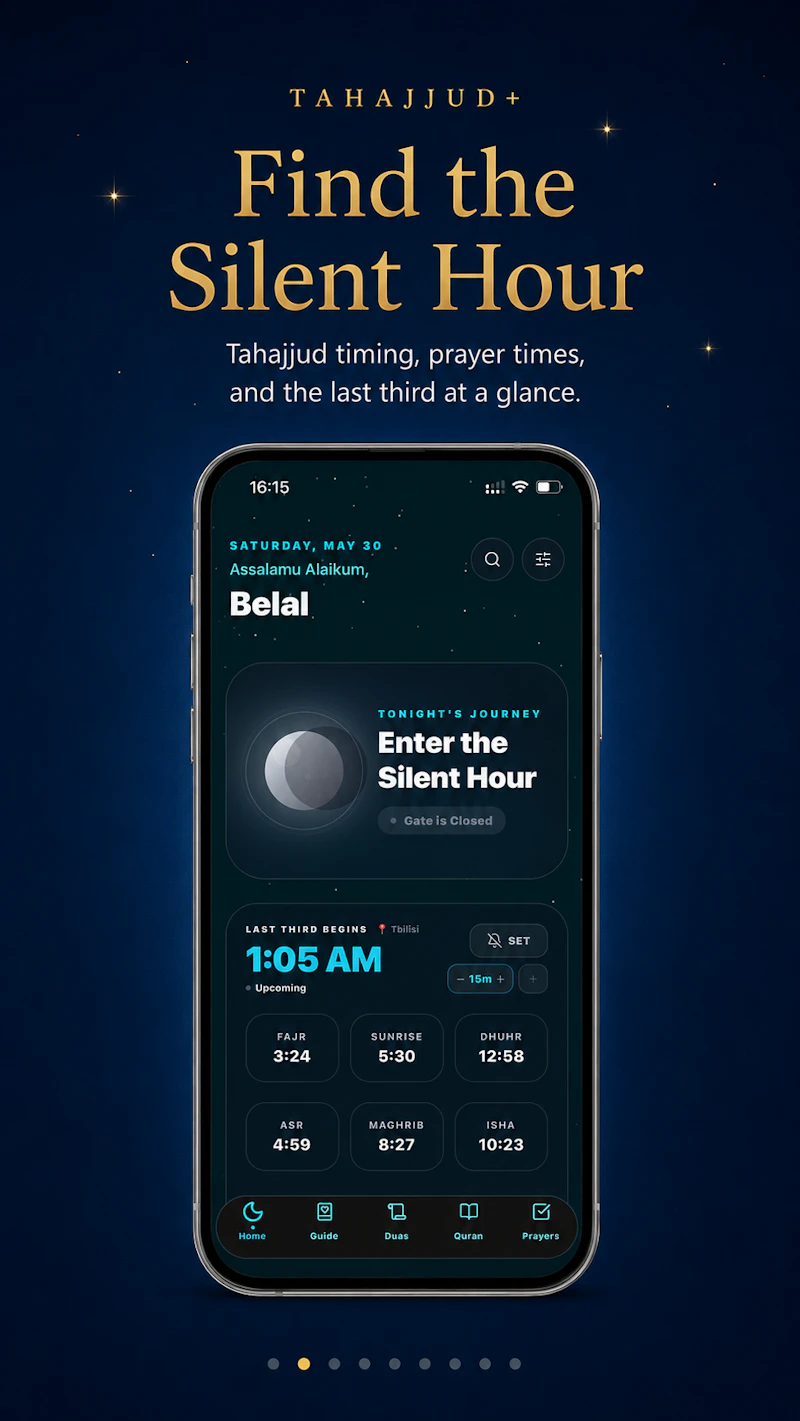 Tahajjud+ screenshot 1