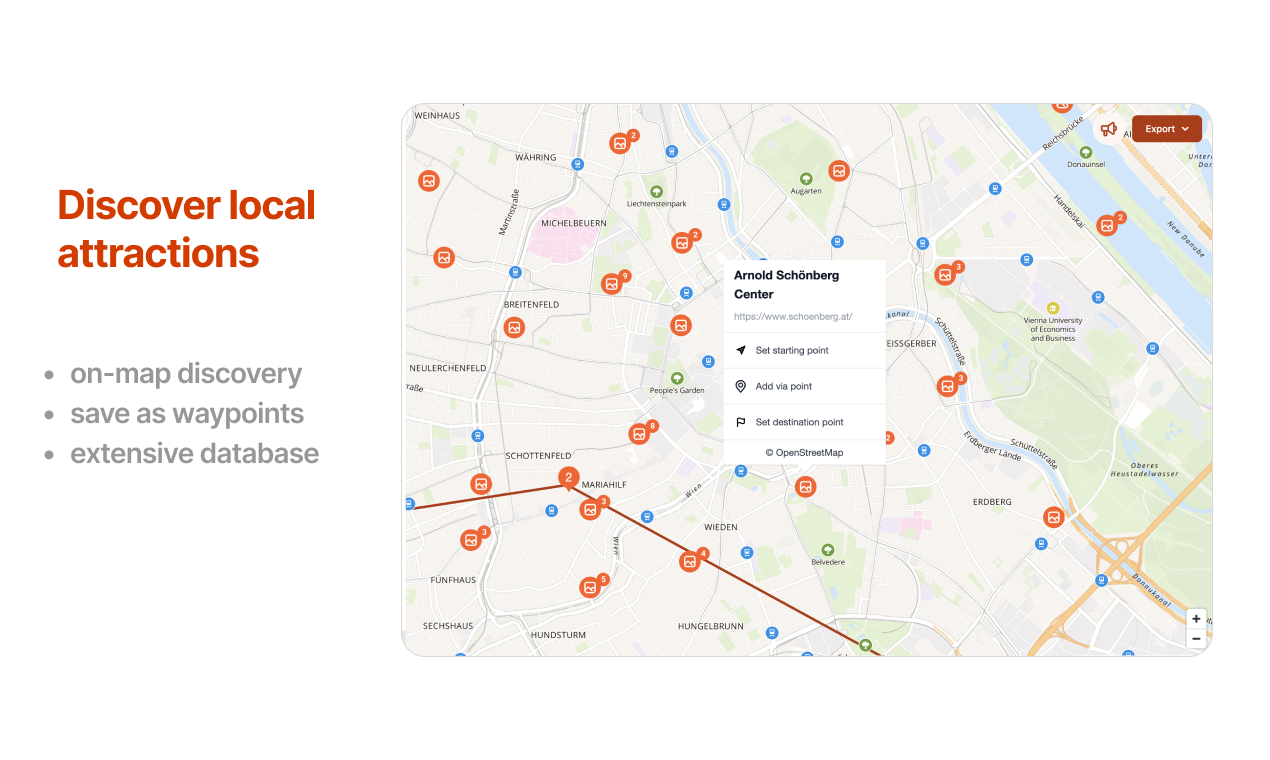Wegen - Roadtrip Planner & Discovery media 2
