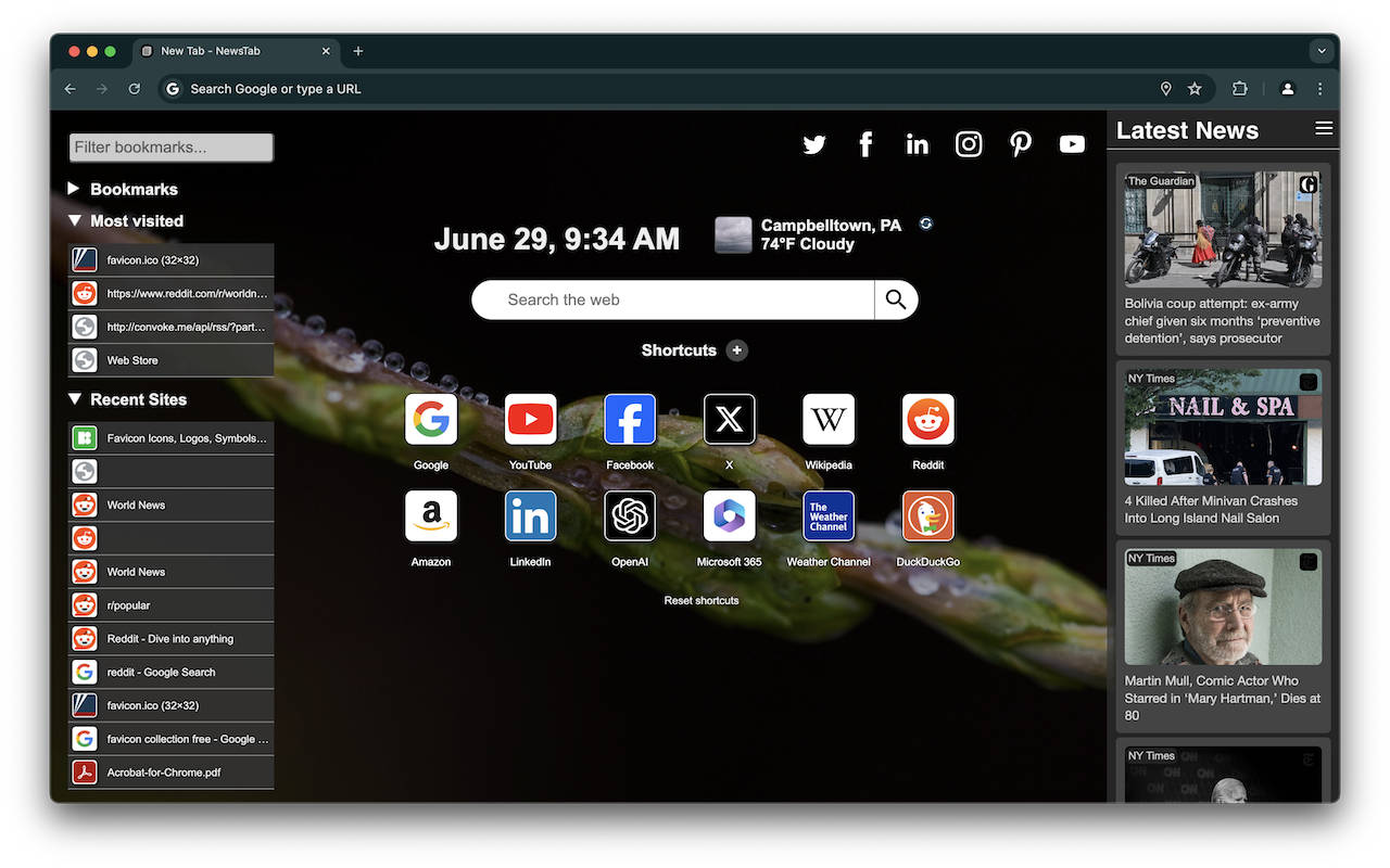 NewsTab: News on your New Tab media 5