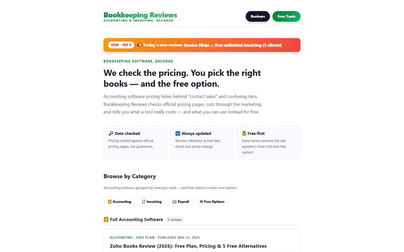 Bookkeeping Reviews  gallery image