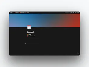 Advanced Journal Template gallery image