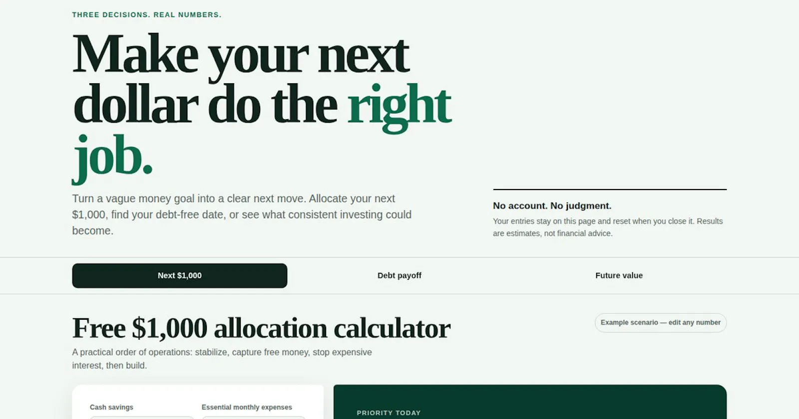 Money Math Toolkit screenshot 1