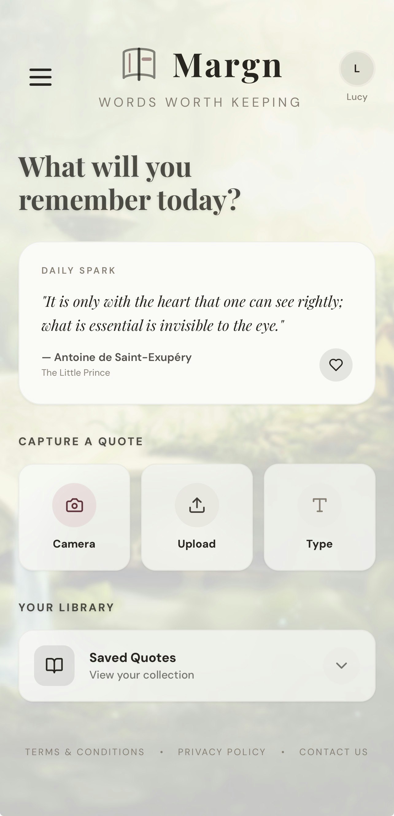 Margn; Quote Journal  gallery image