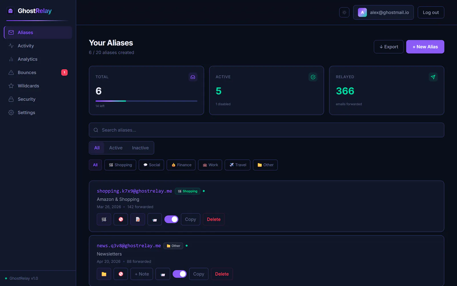 GhostRelay screenshot 3