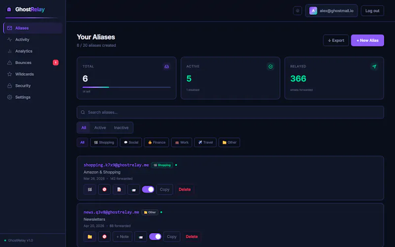 GhostRelay screenshot 3