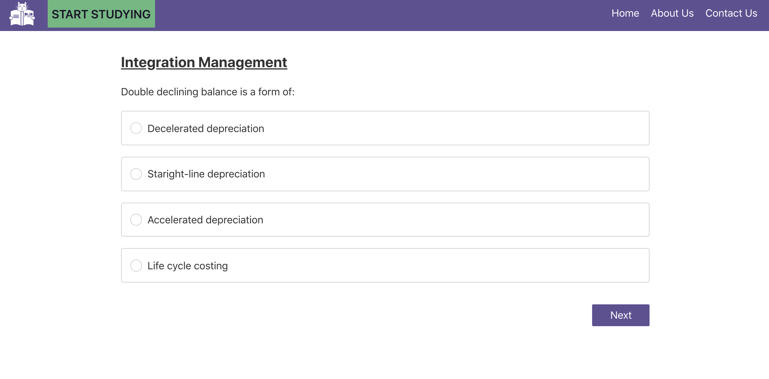 PMP exam preparation website gallery image